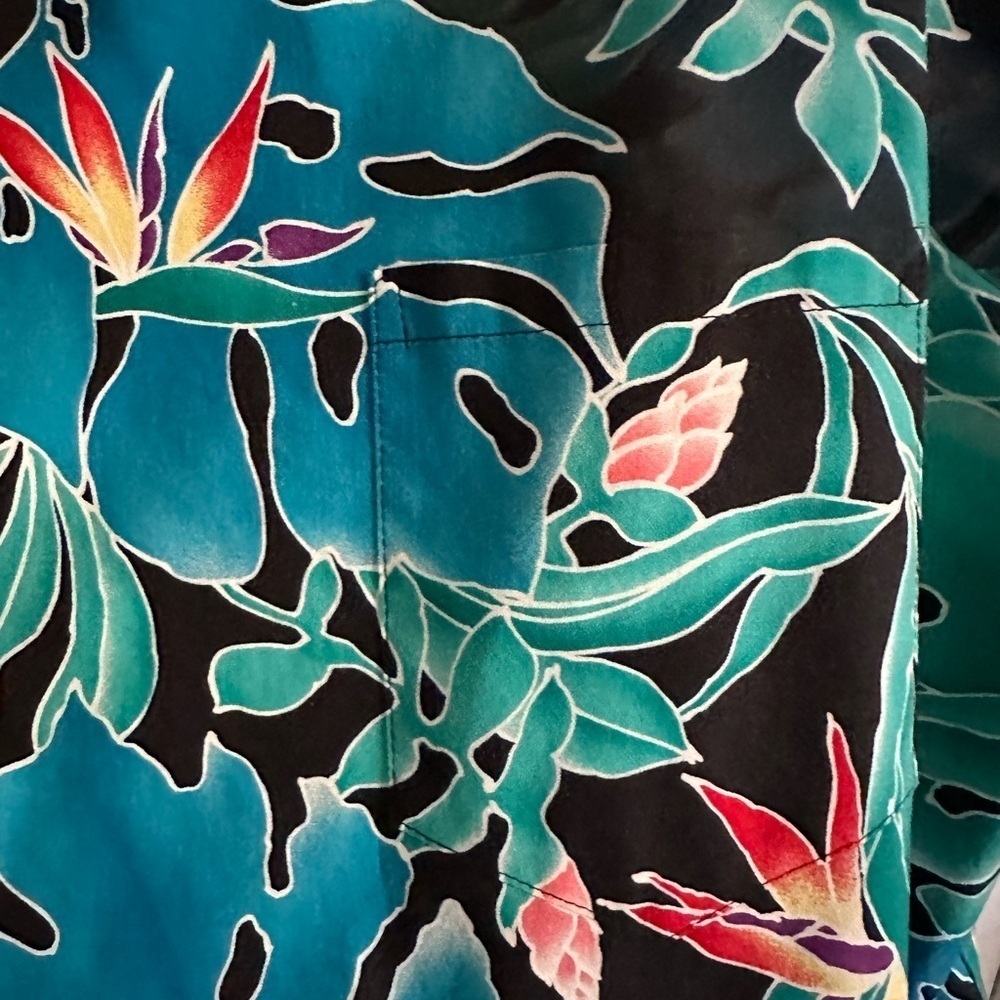 The Hawaiian Original Men's Button Up Shirt Size XL Short Sleeve 100% Cotton - Picture 5 of 10